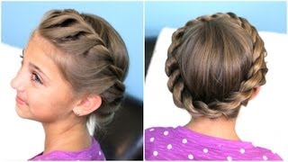 Crown Twist Braid | Updo Hairstyles
