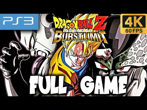 Dragon Ball Z: Burst Limit (PS3) FULL GAME Walkthrough Story Mode (RPSC3) (4K60fps)