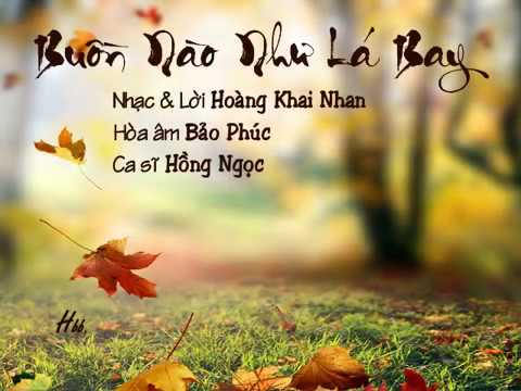 Thể hiện bởi Hồng Ngọc