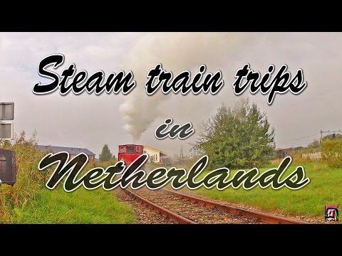 Journey Of The Steam Train in Netherlands (Goes-Hoedekenskerke) Full HD
