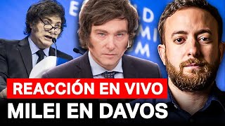🚨 URGENTE: JAVIER MILEI EN EL FORO DE DAVOS EN VIVO | AGUSTÍN LAJE