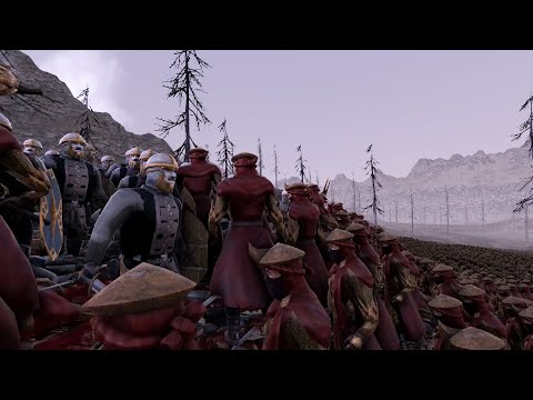 30000 EASTERLINGS INFANTRYS VS 25000 DWARF SWORDSMANS - Ultimate Epic Battle Simulator 2 UEBS2