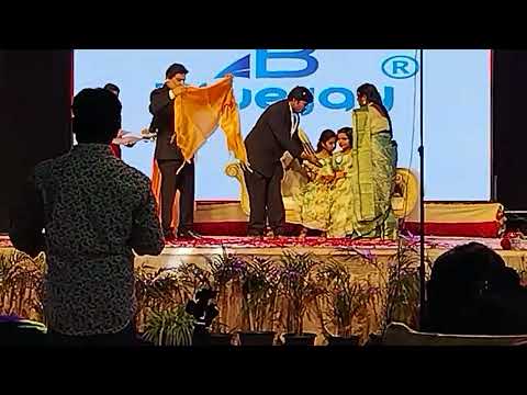 Blue Jay First Anniversary Celebrations Appreciation Certificate to Mr Agamaiya sir  Family 