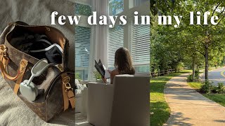 SPEND A FEW DAYS WITH ME | huge book haul + packing & prepping for Europe!