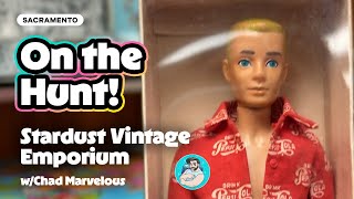 Stardust Vintage Emporium with @ChadMarvelous! #toyhunting #dollhunting