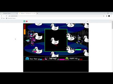 Deltarune JEVIL Boss on Scratch (Killing Jevil)