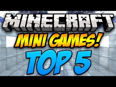 EPIC REACTS! 5 AWESOME Minecraft Mini Games