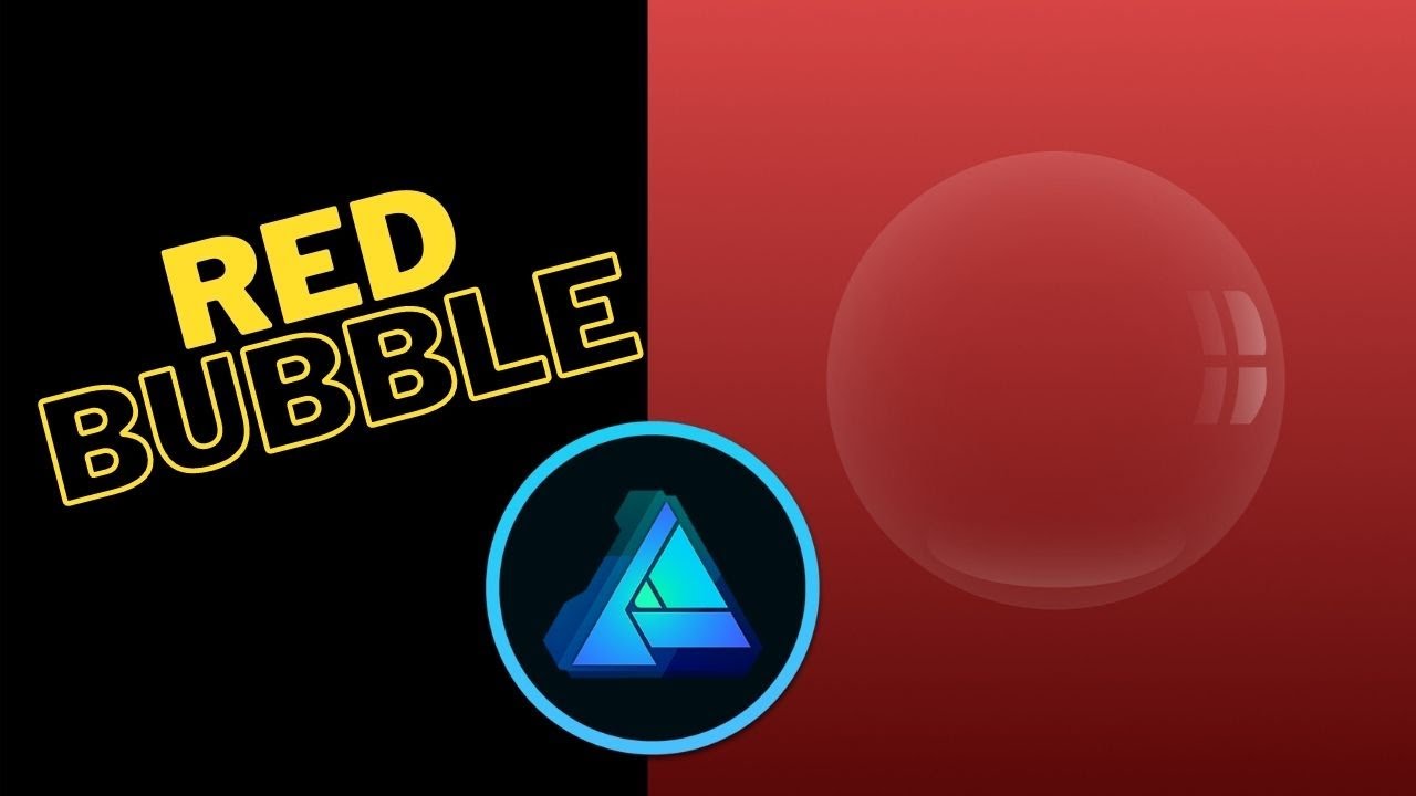 Red Bubble (Affinity Designer)
