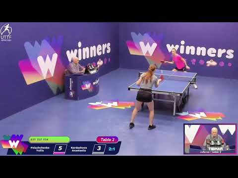 Winners League 11.11.21 Palazhchenko Yuliia - Kardashova Anastasiia 19:00