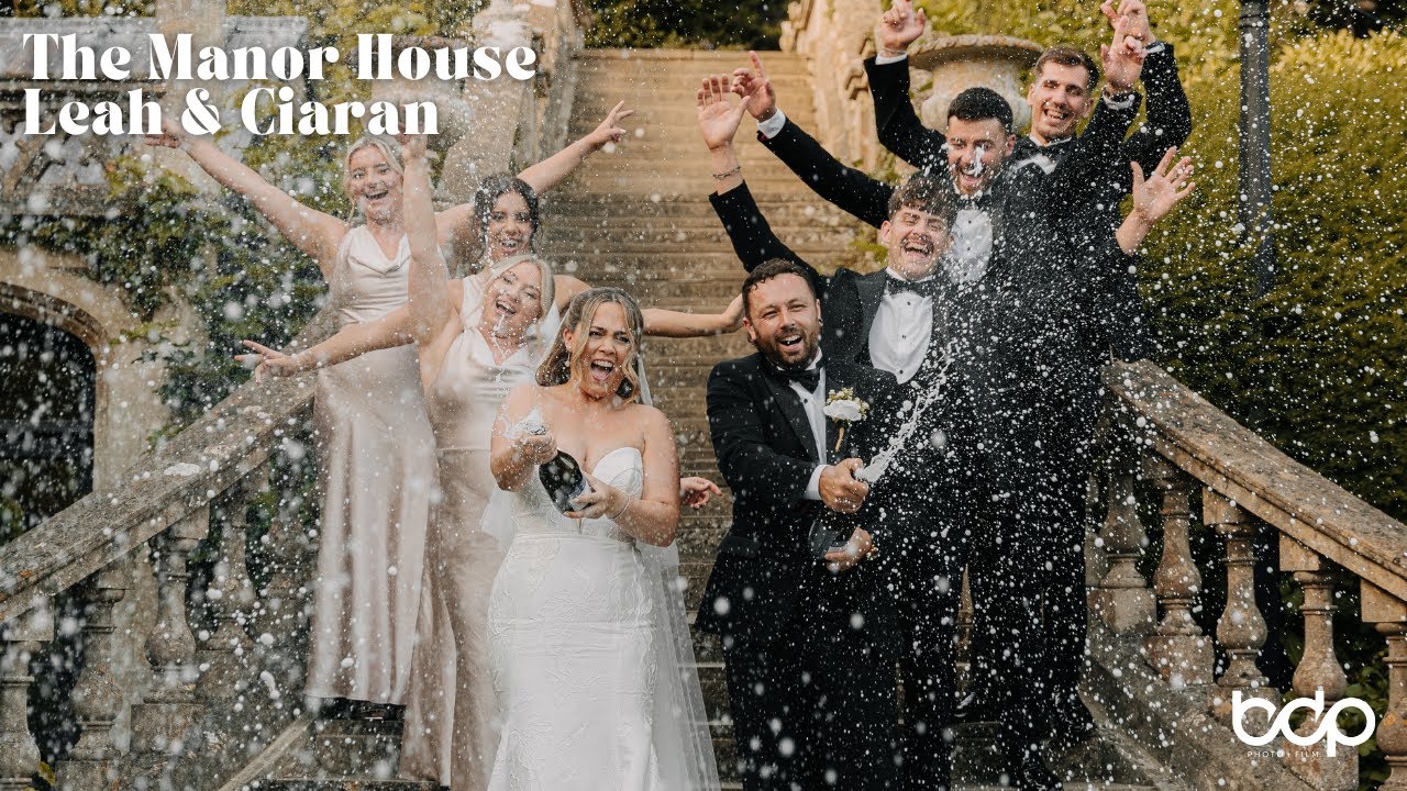 The Manor House wedding photography and film