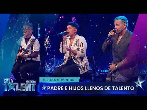 Dejó su trabajo para cantar con sus hijos y la rompieron juntos en Got Talent Argentina 2023