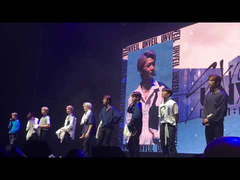 STRAY KIDS 190802 Berlin (Speaking German & Member Introduction)