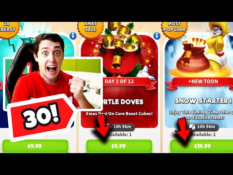 I BUY SNOW STARTER AND 2 DAY OF CHRISTMAS SPENDING MONEY - Looney Tunes World of Mayhem