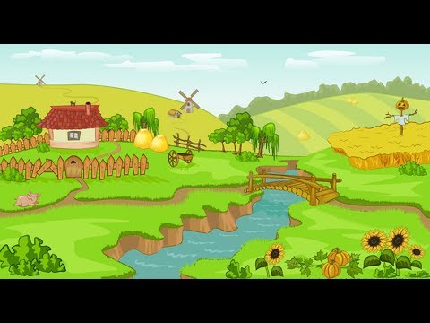 #детские стихи# ЛЕТОМ В ДЕРЕВНЕ