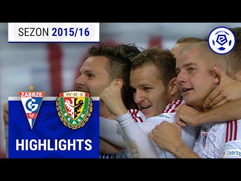 Górnik Zabrze - Śląsk Wrocław 2:0 | SKRÓT | Ekstraklasa 2015/16 | 9. Kolejka