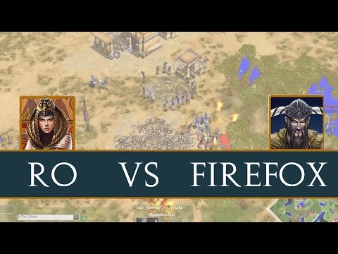 Ro(Papasmurf) VS DoD_FireFox(the other fox) - Age of Mythology EXPERT