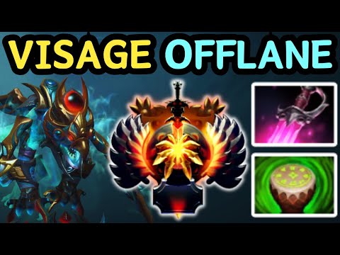 🔥 VISAGE OFFLANE | SILENCED. STUNNED. DEAD. 🔥 DOTA 2 GAMEPLAY 🔥