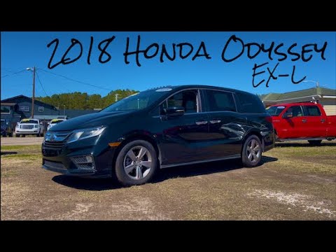 Here's the 2018 Honda Odyssey EXL Mini Van Review  ✅  Features, Condition & Start Up Tour ‼️