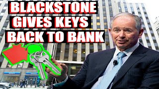 Commercial Real Estate In NYC Struggles As Blackstone Sends Keys Back to Lender