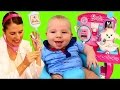 BABY DOCTOR Pet Vet Dr Sandra McStuffins Check Up On Baby Adam Dog Groomer Playset DisneyCarToys