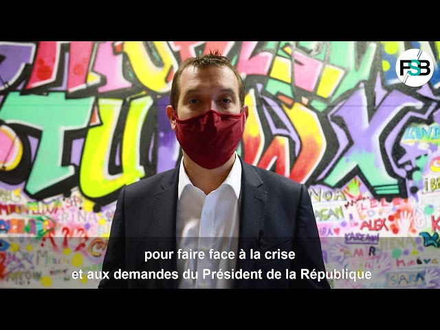 FSB Inside - Distribution des masques dans les écoles