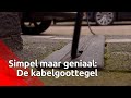 Simpel maar geniaal: de kabelgoottegel