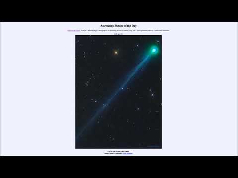2020 April 29 - The Ion Tail of New Comet SWAN