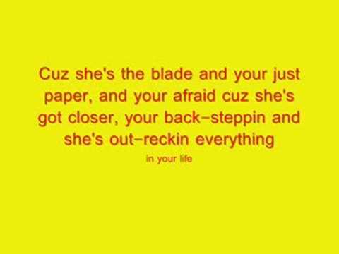 Sugarcult-She's The Blade Lyrics