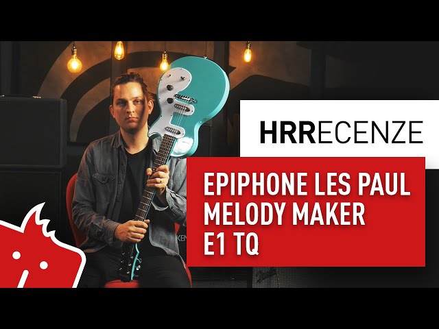 Epiphone E1 LES PAUL - MELODY MAKER EBONY - Bon Plan & Cadeau pour  Guitariste