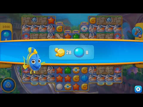 Fishdom Level 3406. HD Quality