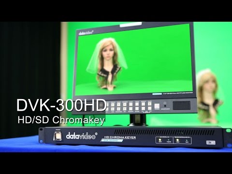 DVK-300HD Live real-time HD chromakey and luma key solution