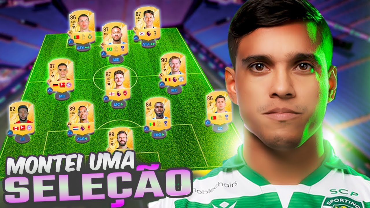 MONTEI UM TIME MILIONÁRIO E DESAFIEI UM PRO PLAYER PARA UM X1! EA FC 25 || Wendell Lira