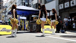 サンロッカーガールズによる元気ハツラツチアリーディング 代々木八幡商店会七夕フェスティバル②