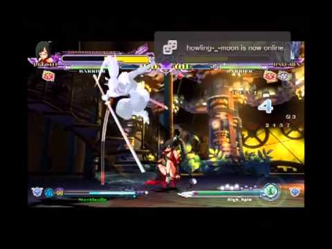 [BBCSEX] Litchi (Star-Demon) vs Hakumen (High_Spin)
