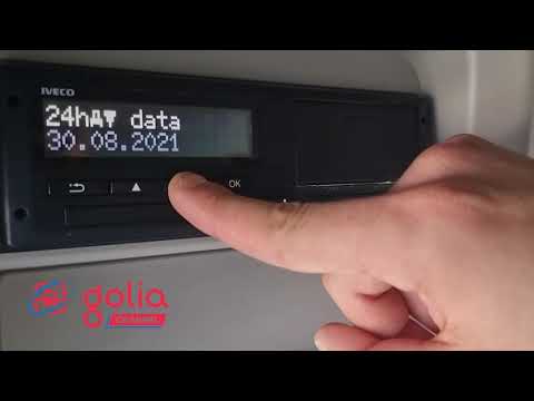 Tutorial tachigrafo - Stampa scontrino attività veicolo cronotachigrafo digitale (VDO 3.0 e 4.0)