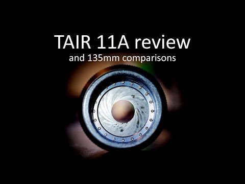 Tair 11A.  20 blades 135mm bokeh monster reviewed and compared with the best vintage 135mm lenses.