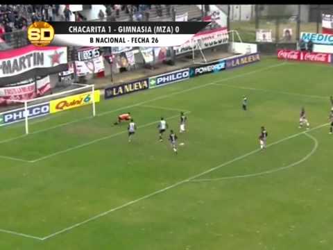 B Nacional: Chacarita 1 vs. Gimnasia (Mendoza) 0 - 27/07/2015