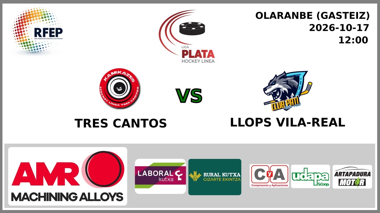 TRES CANTOS PC vs LLOPS CP VILA-REAL