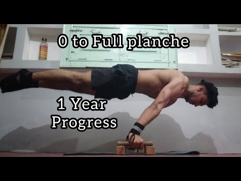 1 Year Planche Progress(zero to full planche)