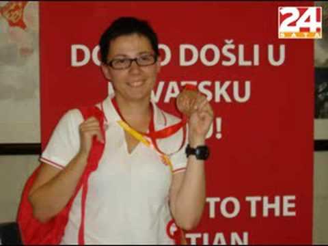 Snježana Pejčić, prva naša cura s medaljom na OI-u!