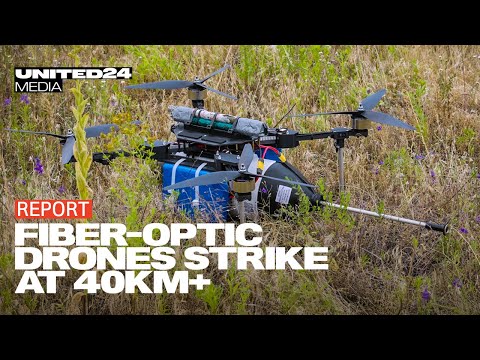 Ukrainian-made Fiber-Optic Drones Strike at 40km+. Review + Test with Brave1