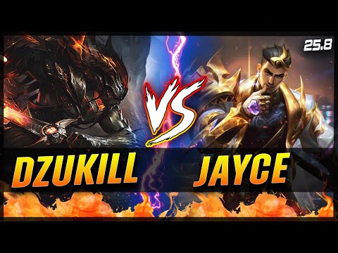 Dzukill - Yasuo vs Jayce TOP Patch 25.8 - Grandmaster Yasuo Gameplay