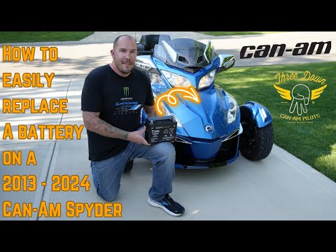 Can-Am Spyder Battery Replacement (2013-2026) | Won’t Start Fix