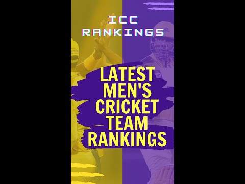 Latest ICC men's Cricket team Rankings April 2022 #iccrankings #icc #iccrankings2022 #shorts