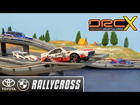 TOTAL CHAOS: Toyota vs. BMW Diecast Rally Racing