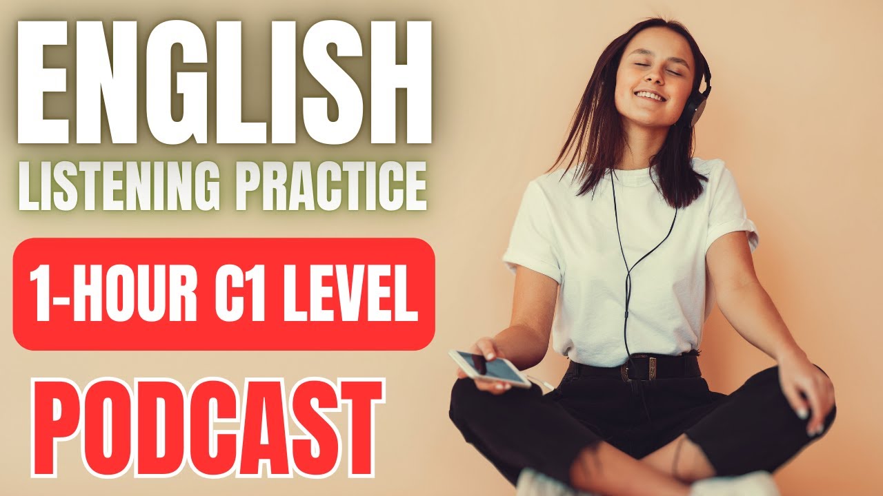 1-Hour (C1 Level) English Listening Practice || Academic Talks, Advanced Vocabulary & Communication