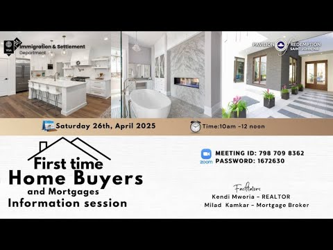 First Time Home Buyers | 26th April 2025 | Information Session
