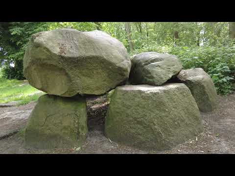 Hunebed G1 - Ganggrab von Noordlaren (Niederlande)