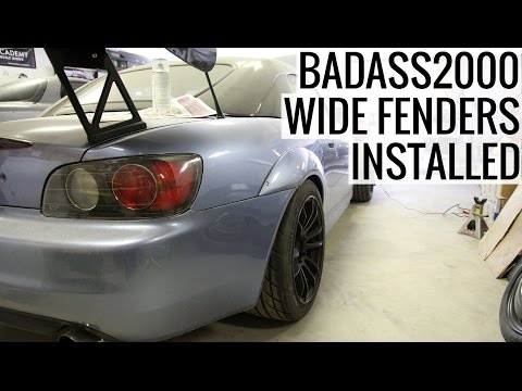 Painted Fenders & Side Splitters Installed! - Project BADASS2000 - EP09