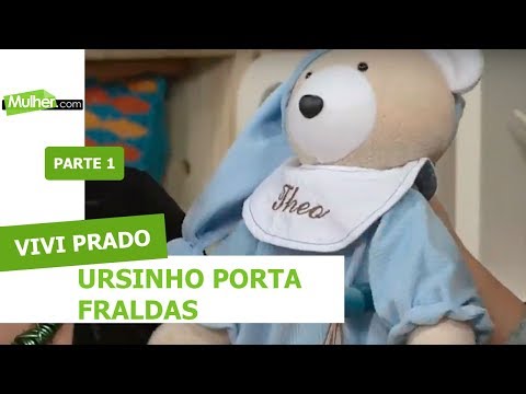 Ursinho Porta Fraldas - Vivi Prado - 06/11/2018 P1